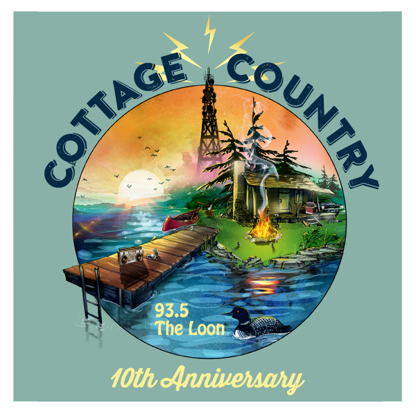 Cottage Country Mix 10th Anniversary Logo