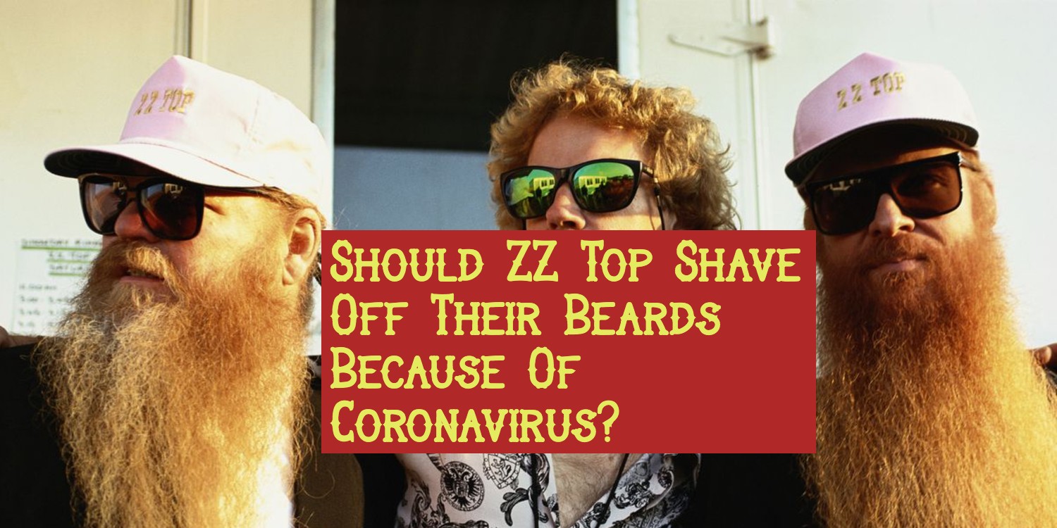 Banner shows ZZ top with the article box title covering the non bearded member's lower face